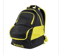 Mochila Joma Diamond II 400235 Resistente - Talla: S, Color: Negro Amarillo