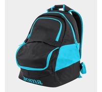 Joma Diamond II Mochila Deportiva, Color Negro Turquesa Flúor, Talla S