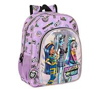 MOCHILA JUNIOR ADAPT.CARRO MONSTER HIGH "BEST BOOS"