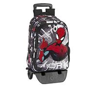 Mochila Junior Adaptable con Trolley Spiderman Protector Perona 58813