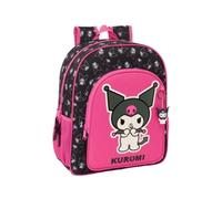 Mochila Junior SAFTA Kuromi (32 x 38 x 12 cm)