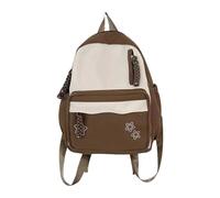 Mochila Juvenil para Campus Práctica Construcción De Nailon Resistente Desgaste Características Organizativas Panel Trasero Transpirable Equipo Escolar Moderno para Adolescentes Mochilas Escolares