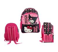 Mochila kuromi & hello kitty 40cm