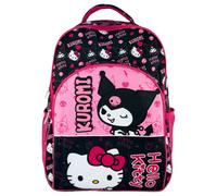 Mochila kuromi & hello kitty 42cm