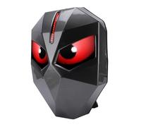 Mochila LED de Cáscara Dura Mochila con Exhibición de Ojos 3D Única para Cosméticos Equipo Deportivo Verde Selva 19.5 X 15.0 X 7.9 Pulgadas