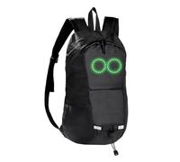 Mochila Led para Moto Mochila Luminosa Dinámica Para Viaje | Mochila Impermeable para Portátil, Teléfono, Equipo Deportivo y Accesorios