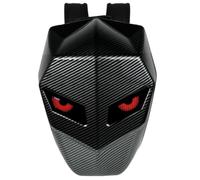 Mochila LED para Motocicleta, Mochila Rígida Resistente Al Agua de Alta Capacidad con Pantalla Programable DIY, Correas de Hombro Ajustables, Mochila para Casco de Montar