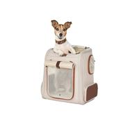 Mochila Leicester de Knuffelwuff para perros pequeños: una mochila resistente y transpirable para viajes, senderismo y uso diario