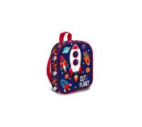 Mochila - Licencias para Niños - Planeta - 9 litros - Poliéster - Azul/Rojo