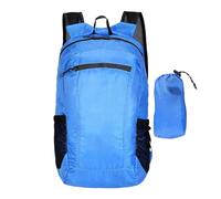 Mochila ligera, impermeable, 20 L, cómodas correas de hombro, plegable, impermeable, transpirable, para la escuela, diario, viajes, escalada de montaña, zafiro, Refer to description