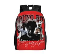 Mochila ligera unisex básica YoungBoy Never Broke Again, mochila para portátil