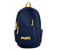 Mochila ligera y versátil para niñas y niñas Junior High School Universitaria Estudiantes Retro Mochila de Viaje Mochila Senderismo (Azul, Talla Única)