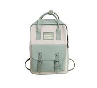 Mochila linda para adolescentes, linda para la escuela, con mochilas Kawaii, todas las mochilas, verde menta, Talla única