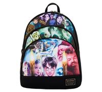 Loungefly Mochila Trilogía Harry Potter 34 cm – Juventud unisex – Multicolor – Talla única