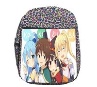 MOCHILA LUNARES ESTAMPADA Kono Subarashii Sekai ni Shukufuku wo! 3 colegio picnic excursión deporte niños