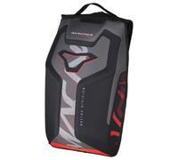 Macna Formance Mochila impermeable, negro/rojo/blanco