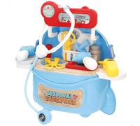 COLORBABY My Home Mochila Doctor Infantil 3 en 1, Mide 31x20x33 cm, Accesorios de Juguete, Consulta médica niños, Maletín médico, Juguete simbólico, Juego de imitación, Regalos niña 3 años (39559)