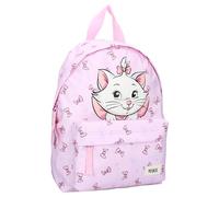 Mochila Marie Gatita Gato Aristogatti - Made For Fun Lazos - Mochila para niña | Escuela | Guardería - Color Rosa - Tamaño 31 x 22 x 9 cm