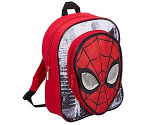 Mochila Marvel Spiderman Niños Avengers Mochila Escolar y de Viaje Bolsa de Almuerzo 3 Ojos