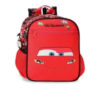 Joumma Disney Cars Mcqueen Red Mochila de Paseo Rojo 23x28x10 cm Poliéster