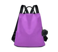 Mochila mediana Orchid para mujer, compartimento principal antirrobo con cremallera trasera, estampado floral y bolsillos laterales