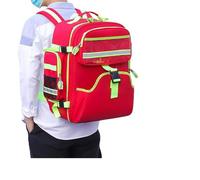 Mochila médica de emergencia, Bolsa de primeros auxilios con banda reflectante, para primeros auxilios para Camping Senderismo Trekking Aventuras Inicio de Salud de Primera Respuesta