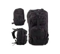 Mochila militar de senderismo BW, mochila de combate negra, trekking, camping, Bundeswehr, 30 L