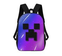 Mochila Minecraft g836, gran capacidad, ligera, con correas ajustables, informal, de gran capacidad