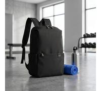 Mochila Mini Deportiva Unisex con Gran Capacidad, Mochila Escolar Casual de Oxford con Bolsillo Frontal y Correas Acolchadas, para Instituto, Gimnasio, Viajes Cortos y Ciclismo