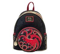 Loungefly House of the Dragon All Over Print House Targaryen Sigil Mini mochila, Multi, Talla única