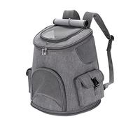 Mochila moderna y transpirable para perros: perfecta para aventuras al aire libre, senderismo y viajes, hebillas seguras y correas ajustables