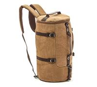Mochila Moto/Bolsa Trasera Canvas Craftride Vintage VG8 35L marrón
