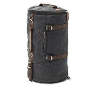 Mochila Moto/Bolsa Trasera Canvas Craftride Vintage VG8 35L Negro