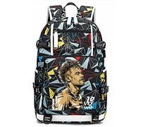 Mochila multifunción de fútbol N-eymar, para aficionados al portátil, para hombres y mujeres, Colorido-3, Talla única