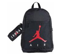 Mochila Negra Jordan Air School 9B0503-023 Estilo Jumpman Clásico