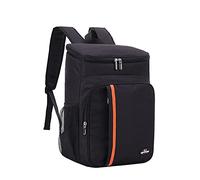 Mochila Nevera Isotermica Térmica de Refrigeración Bolsa Porta Alimentos Genial para el Playa, Almuerzo, Picnics, Senderismo (Negro)