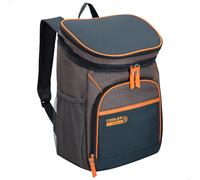 Mochila Nevera Térmica Aktive 15 L, 26x20x35 Cm, Gris/Azul/Naranja