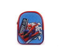 Mochila oficial de Spider-Man para niños de 25 cm - Pequeña mochila escolar de Marvel para niños y niñas, ideal para jardín de , guardería y salidas, y duradera