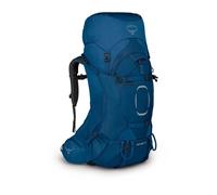 Osprey Aether 55 Mochila de Hombre para excursiones, Azul (Deep Water Blue), Talla L/XL