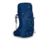 Osprey Mochila Ariel 65 M/L 65 L para mujer, torso ajustable y cubierta para lluvia incluida Azul