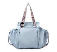 Mochila Oxford multiusos para mujer, bolsa de pañales de gran capacidad, para viajes, compras y actividades diarias, Blue, Informal