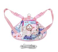 Mochila para Ajustable, Bolsa con Correa, Diseño de Dibujos Animados, Color Rosa, Talla L - Multifuncional, Confortable y Resistente, Ideal para Perros Pequeños y Grandes e (Ellos)
