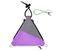 Mochila para bicicleta - Mochila de ciclismo | Bolsillo triangular reflectante para la parte trasera | de almacenamiento para bicicleta | Mochila de hombro impermeable y reflectante para la