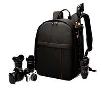 Mochila para cámara DSLR | de almacenamiento de cámara de viaje, teclado multifuncional para organizador de cremallera DSLR para jóvenes chicos adolescentes mujeres niñas SLR y, naranja,