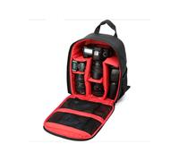 Mochila para cámara DSLR Negro / rojo