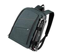 Mochila para Cámara Materiales Duraderos de Primera Calidad Compartimento para Computadora Portátil para Mujeres Fotógrafas (Gray)