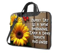 Mochila para computadora para hombre, abraza cada día con alegría y gratitud, bolsa para laptop de 16 pulgadas, mochila de viaje para laptop, Color, 29x40cm