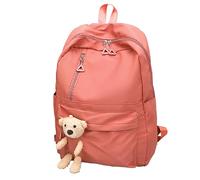 Mochila para Estudiantes Al Aire Libre Mochila Escolar Bolso Al Aire Libre (Varios Colores Disponibles) Mochilas Pequeñas Para Hombre, rojo, Talla única para todos, Mochilas rucksack