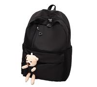 Mochila para Estudiantes Al Aire Libre Mochila Escolar Bolso Al Aire Libre (Varios Colores Disponibles) Mochilas Pequeñas Para Hombre, Negro , Talla única para todos, Mochilas rucksack