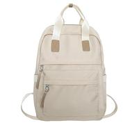 Mochila para estudiantes, color sólido, versátil, mochila de viaje de gran capacidad, mochila Cabin Max, blanco, Talla única